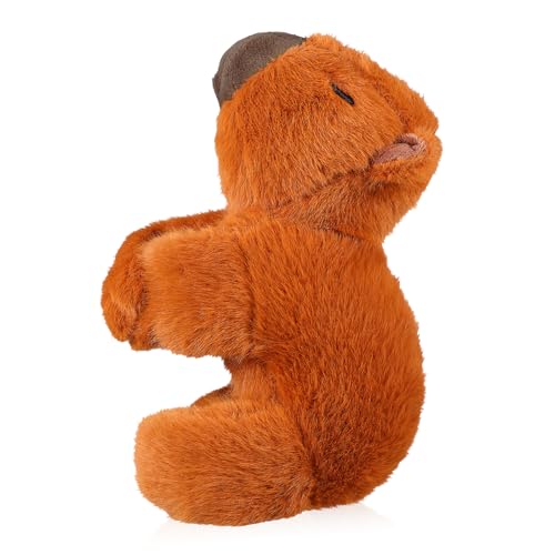 BESPORTBLE Capybara Plüschtier Schnapparmband Kuscheliges Stofftier Armband Weiches Baumwollfüllung Party von BESPORTBLE