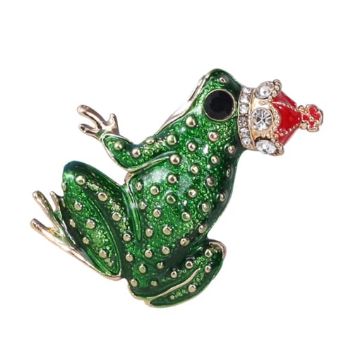 BESPORTBLE Cartoon Frosch Brosche Legierungs Brosche für Kleidung Hüte Schals Tier Dekorationsaccessoire für Modebewusste Frauen BESPORTBLE Cartoon Frosch Brosche Legierungs Brosche für Kleidung Hüte Schals Tier Dekorationsaccessoire für Modebewusste Frauen von BESPORTBLE