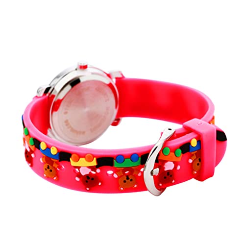 BESPORTBLE Cartoon Kinderuhr mit Verstellbarem Armband Süßes Design für Jungen Präzise Zeitmessung für Kleine von BESPORTBLE
