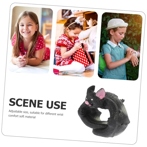 BESPORTBLE Cartoon Tier Schnapparmband aus Tpr Leicht und Robust mit Abgerundeten Kanten und Sanfter Oberfläche Schnelles Anlegen Lustiges Armband für Partygeschenk von BESPORTBLE