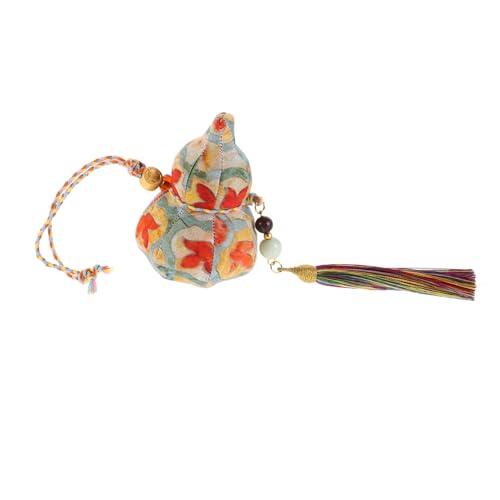 BESPORTBLE Chinesischer Kürbis Anhänger mit Duft Multifunktionales Deko Ornament für Zuhause Büro oder Auto Ersetzbarer Duftbeutel für Drachenbootfest Kunstvolle Raumgestaltung und von BESPORTBLE