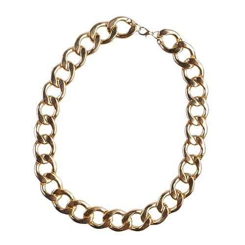 BESPORTBLE Hip Hop Halskette Für Männer Chunky Chain Mit Gothic Design Modische Kette Für Frauen Stilvoller Schmuck Für Alltag von BESPORTBLE