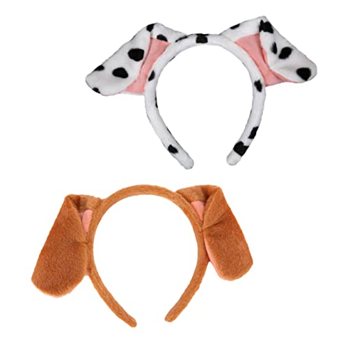BESPORTBLE 2stücke Hundestirnband Mit Tierohren Cosplay Stirnbänder Party Accessoire Stirnband Für von BESPORTBLE