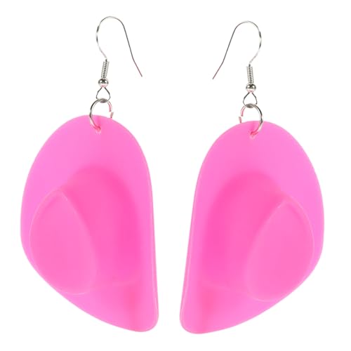 BESPORTBLE Cowgirl Hut Ohrringe Damen Vintage Ohrschmuck Stilvoller Anhänger Leicht und Hautfreundlich Modisch für Alltag und Party von BESPORTBLE