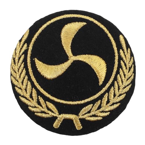 BESPORTBLE Crew Cap Abzeichen Bunte Hut Patch Matrosen Hut Stickerei von BESPORTBLE