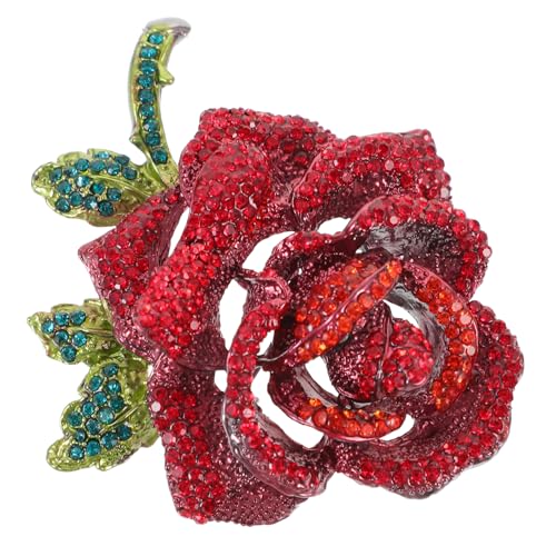 BESPORTBLE Crystal Rose Brosche Kleid Brosche für Frauen Party Hochzeit Broschennadel Dekorative Stift Anstecknadel Blumenschmuck Pin-Hüte Blumenstift Strasssteine rot BESPORTBLE Crystal Rose Brosche Kleid Brosche für Frauen Party Hochzeit Broschennadel Dekorative Stift Anstecknadel Blumenschmuck Pin-Hüte Blumenstift Strasssteine rot von BESPORTBLE