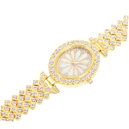 BESPORTBLE Damenuhr Armbanduhr Für Mädchen Freizeit Uhr Glänzendes Dekor Armbanduhr Damen Dekoruhr Mädchen Handgelenk Uhr von BESPORTBLE