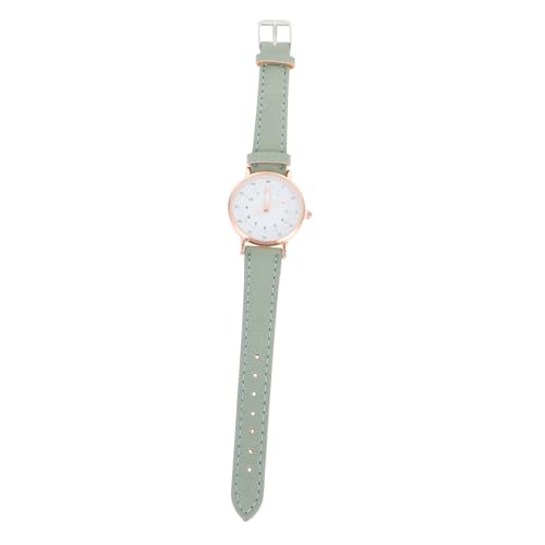 BESPORTBLE Damen Digitaluhr Mit Pu Lederarmband Und Glasoberfläche Verstellbare Armbanduhr Für Freizeit Und Business Leicht Und Angenehm Zu Tragen von BESPORTBLE