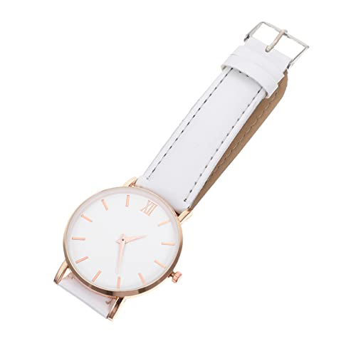 BESPORTBLE Dekorative Damenuhr Mit Großem Ziffernblatt Verschleißfeste Armbanduhr Stylische Uhr Mit Römischen Ziffern Tragbare Damenuhr Für Freizeit Und Partys von BESPORTBLE
