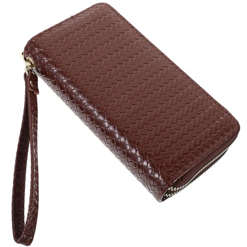 BESPORTBLE Damen Geldbörse Geteiltem Große Kapazität Tragbares Design Mit Handschlaufe Für Täglichen Gebrauch Elegant BESPORTBLE Damen Geldbörse Geteiltem Große Kapazität Tragbares Design Mit Handschlaufe Für Täglichen Gebrauch Elegant von BESPORTBLE
