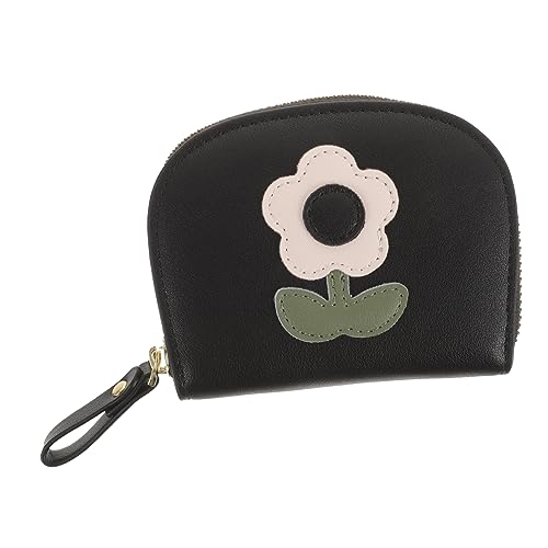 BESPORTBLE Kleine Geldbörse Damen Kartenhalter Clutch Mit Reißverschluss Aus Pu- Metall Für Karten Und Geld Tragbar von BESPORTBLE