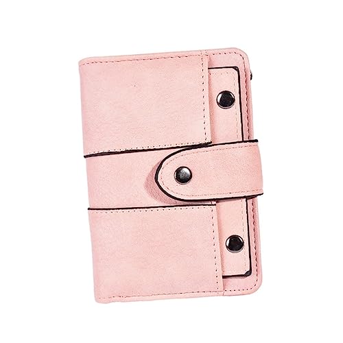 BESPORTBLE Kleine Geldbörse Für Damen Praktische Wallet Mit Reißverschluss Und Schnalle Aus Hochwertigem Pu Und Viel Für Karten Und Geld von BESPORTBLE
