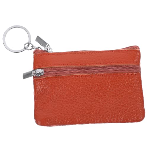 BESPORTBLE Kleine Damen Geldbörse Aus Hochwertigem Material Mit Reißverschluss Schlüsselanhänger-geldbörse Münztasche Kompakt Und Tragbar von BESPORTBLE