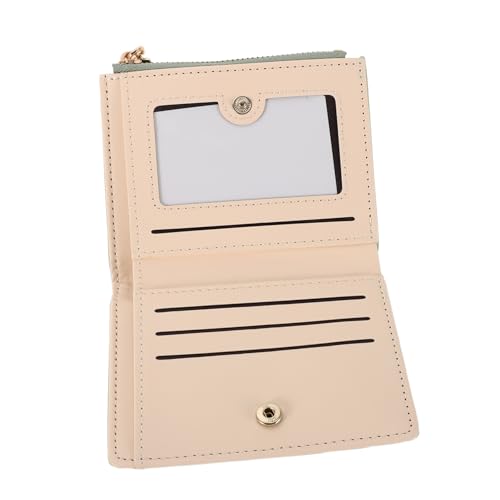 BESPORTBLE Damen Geldbörse Mit Großem Fassungsvermögen Geldbörse Münzbörse Kreditkartenhalter Für Damen Münztasche Reißverschlusstasche Kleine Geldbörsen von BESPORTBLE