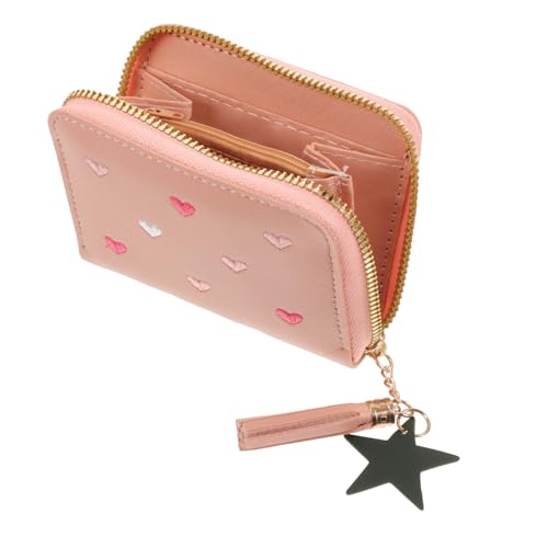 BESPORTBLE Geldbörsedamen Mit Reißverschluss Münztasche Aus Hochwertigem Material Kartenetui Für Damen Kleine Geldbörse Zum Einkaufen Kreditkartenhalter Für Reisen Und Arbeit von BESPORTBLE