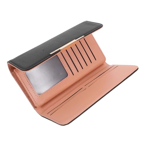 BESPORTBLE Damen Geldbörse PU Lange Clutch mit Kartenfächern Kompakte Geldbörse Vielseitig Einsetzbar für Reisen Stilvolles für Frauen von BESPORTBLE