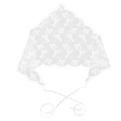 BESPORTBLE Stirnband Für Damen Mit Spitzenmuster Bandana-haarschal Aus Spitze Schlichtes Kopftuch Für Alltag Und Anlässe Für Frauen Und Teenager von BESPORTBLE