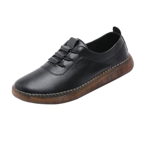 BESPORTBLE Damen Schuhe Flache Casual Schuhe mit Rutschfester Sohle Komfortable Reise Alltagsschuhe Modische Frühjahrsschuhe für Damen Langlebig und Elastisch von BESPORTBLE