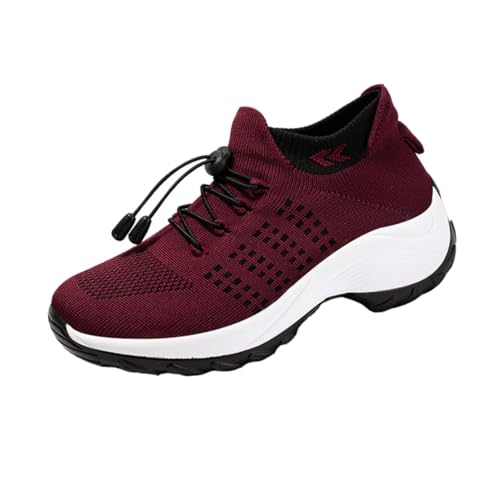 BESPORTBLE Damen Sportschuhe Leichte Atmungsaktive Laufschuhe Outdoor Freizeit Elastisch Komfortabel Reise Schuhe von BESPORTBLE
