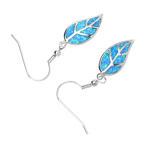 BESPORTBLE Dangle Maple Leaf Ohrringe Sterling Eleganter Schmuck Damen für Alltag Hochzeit Valentinstag Modisches Accessoire von BESPORTBLE
