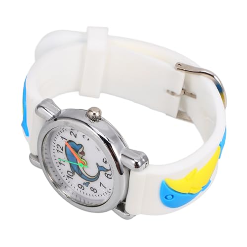 BESPORTBLE Digitale Armbanduhr Für Junge Mädchen Mit Cartoon-Delfin-Muster Leichte Junge Mädchen-Cartoon-Uhr Mit Klarem Zeigerablesen Langanhaltenden von BESPORTBLE