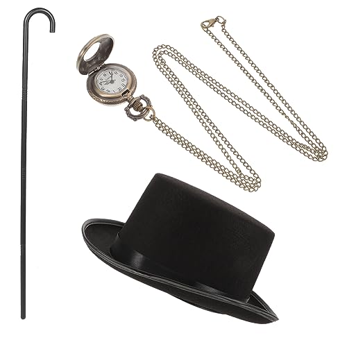 BESPORTBLE Detektiv Cosplay Set Stabile Materialien Realistische Zubehörteile für Erwachsene und Rollenspiel Kostüm Zubehör von BESPORTBLE