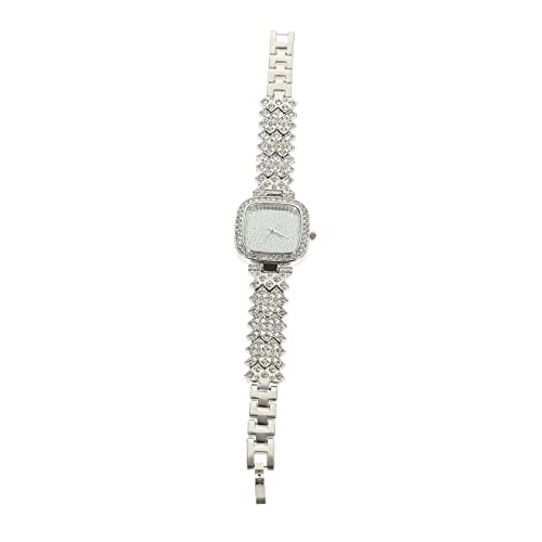 BESPORTBLE Diamantuhr Für Damen Verstellbare Gurtuhr Stilvolle Uhr Freizeitstil Uhr Strassverzierte Uhr Filigrane Armbanduhr Uhr Mit Edelstahlarmband Frauen Beobachten Silber BESPORTBLE Diamantuhr Für Damen Verstellbare Gurtuhr Stilvolle Uhr Freizeitstil Uhr Strassverzierte Uhr Filigrane Armbanduhr Uhr Mit Edelstahlarmband Frauen Beobachten Silber von BESPORTBLE