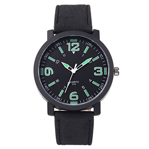 BESPORTBLE Digitale Herren Armbanduhr Minimalistische Quarzuhr Design Verstellbares Armband Sportliche Uhr für Business und Freizeit von BESPORTBLE