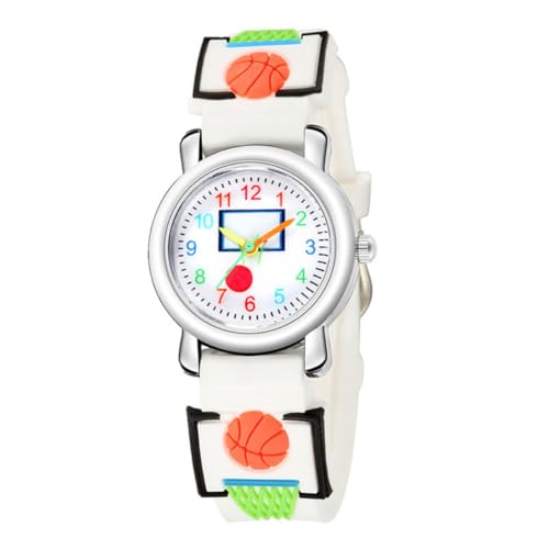 BESPORTBLE Digitaler Armbanduhr Für Junge Mädchen Kinderuhr Cartoon-Design Schöne Basketball-Armbanduhr Quarzuhr Als Handgelenksdekoration Entzückende Modeuhr Für Mädchen Und Jungen von BESPORTBLE