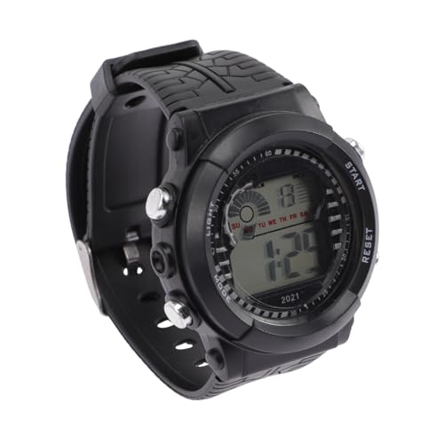 BESPORTBLE Digitaluhr Mit Großem Led-bildschirm Für Präzise Zeitangaben Multifunktionale Sportuhr Mit Bequemen Armband Für Junge Mädchen Und Erwachsene Sicher Und Angenehm Zu Tragen Für Versc von BESPORTBLE