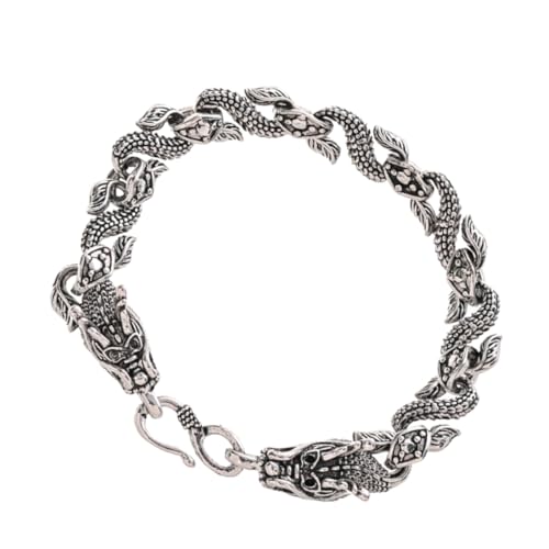 BESPORTBLE Drachenarmband Für Herren Metallarmband Bettelarmband Armbänder Juckreiz Strapazierfähig Und Langlebig Geschenk Für Männer von BESPORTBLE