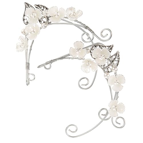 BESPORTBLE Ear Damen Ohrschmuck Vintage Stil Leicht Tragefreundlich Sicher Ohrclips Ohrloch Feen Schmuck für Festival Geburtstag Valentinstag von BESPORTBLE