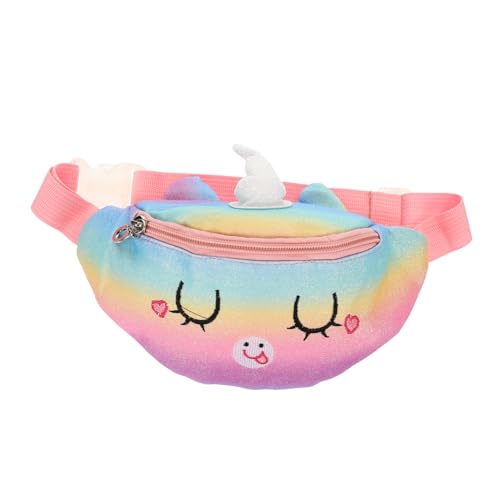 BESPORTBLE Einhorn Junge Mädchen Hüfttasche Mädchen Bauchtasche Verstellbare Gürteltasche Brusttasche Reisen Shopping von BESPORTBLE