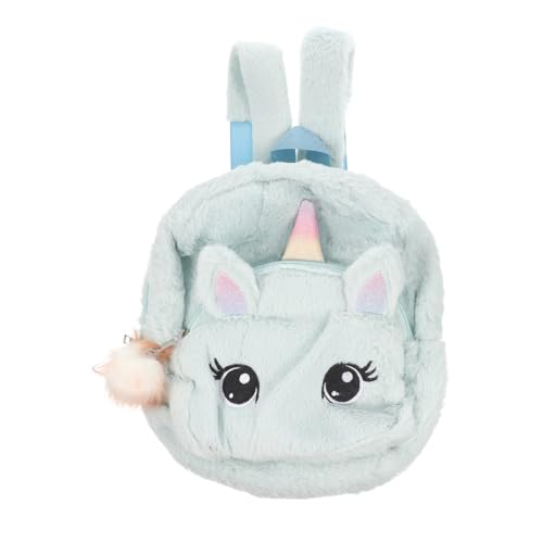 BESPORTBLE Einhorn-Rucksack Für Mädchen Kleine Schultasche Mit Cartoon-Design Tragbar Und Praktisch Für Alltag Spaziergänge Und Partys Aus Strapazierfähigem Material von BESPORTBLE
