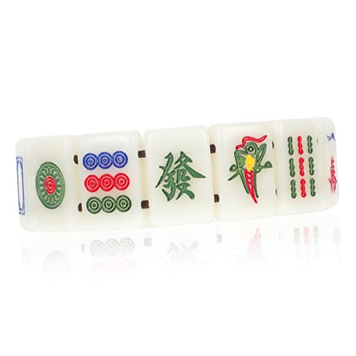 BESPORTBLE Einzigartiges Mahjong Armband Langlebigem mit Elastischem Band Kreatives Schmuckstück für Damen und Herren Modisches zu Valentinstag Geburtstag Alltag und Besonderen Anlässen von BESPORTBLE