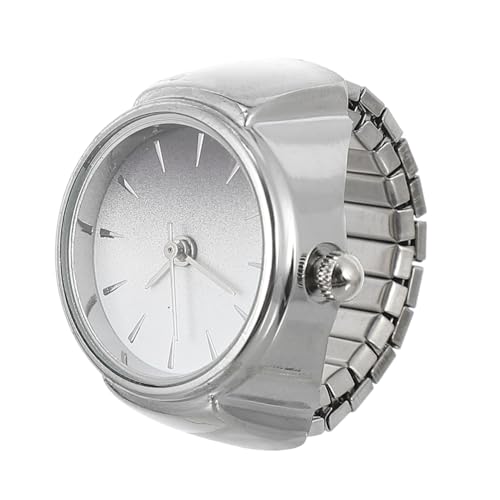 BESPORTBLE Elastische Fingeruhr Im Ringdesign Quarz Fingeruhr Kreative Ring Uhr Für Damen Herren Einzigartiges Festival Modischer Zeitmesser BESPORTBLE Elastische Fingeruhr Im Ringdesign Quarz Fingeruhr Kreative Ring Uhr Für Damen Herren Einzigartiges Festival Modischer Zeitmesser von BESPORTBLE