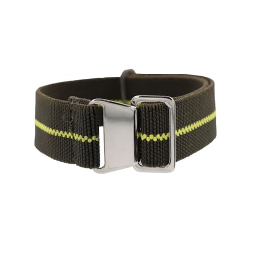BESPORTBLE Elastisches Nylon Uhrenarmband mit Ergonomischem Design Langlebigem Material Komfortablem Sitz Verstellbar für Herren und Damen Atmungsaktiv und Einfach zu Wechseln von BESPORTBLE