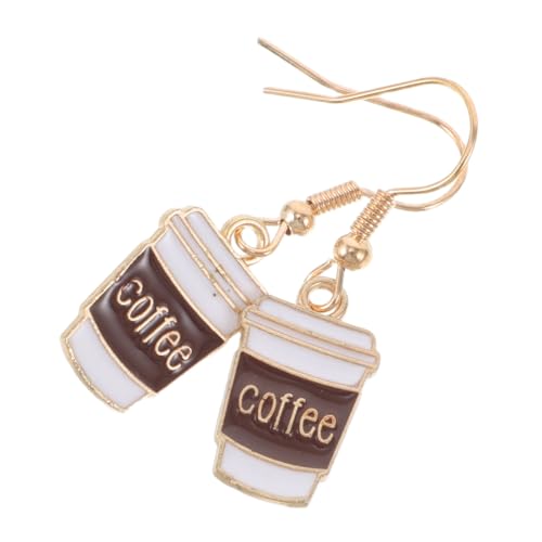 BESPORTBLE Enamel Cup Drop Earrings Leicht Lustige Tropfenohrringe Kreatives Design Damen Schmuck Für Casual Und Formelle Anlässe von BESPORTBLE