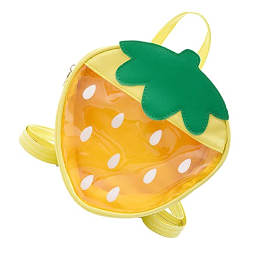 BESPORTBLE Entzückender Jelly Rucksack Klarer Mini-Rucksack Für Mädchen Umhängetasche Für Mädchen Zum Einkaufen Und Ausgehen Robust Und Langlebig von BESPORTBLE