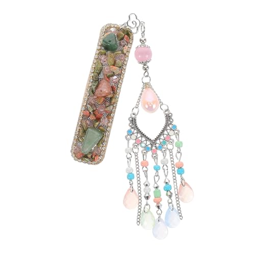 BESPORTBLE Ethnische Haarklammer mit Quaste Exotischer Strassbesatz Langlebige Zinklegierung Vielseitig Tragbar für Damen Geeignet für Festliche Anlässe und Alltag von BESPORTBLE