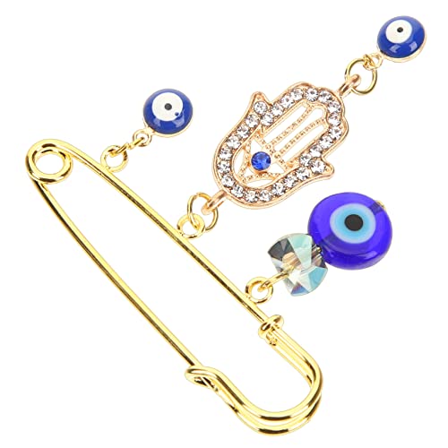 BESPORTBLE Evil Eye Brosche Anstecknadel Vintage Lapel Pin für Damen und Herren Schmucknadel für Kleidung Jacken Schals Partys und Festliche Anlässe Einzigartiges von BESPORTBLE
