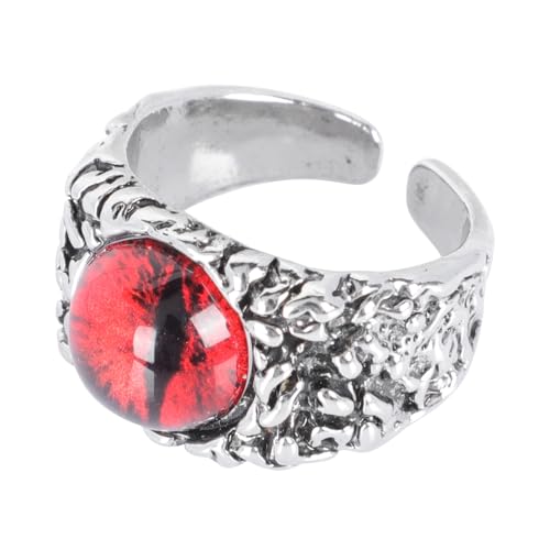 BESPORTBLE Evil Offener Ring Verstellbarer Ring Hochwertigem Material Vintage Design Für Damen Herren Einzigartiges Für Besondere Anlässe Langlebig BESPORTBLE Evil Offener Ring Verstellbarer Ring Hochwertigem Material Vintage Design Für Damen Herren Einzigartiges Für Besondere Anlässe Langlebig von BESPORTBLE