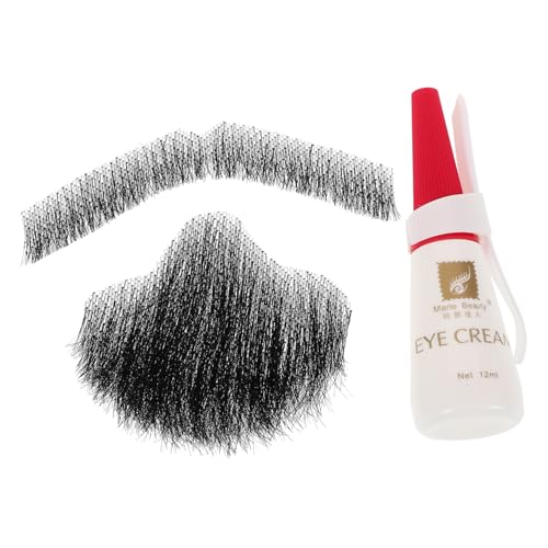 BESPORTBLE Künstlicher Aus Echtem Haar Und Handgebunden Für Cosplay Theater Unterhaltung Realistische Gesichtsbehaarung Weiche Spitze Einfache Anpassung von BESPORTBLE