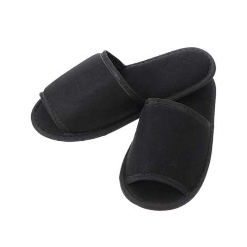 BESPORTBLE Faltbare Tragbare Reise Hausschuhe aus Baumwolle Rutschfest mit Weicher Sohle Leicht und Kompakt für Hotel Zuhause und Geschäftsreisen Komfortabel und Platzsparend von BESPORTBLE