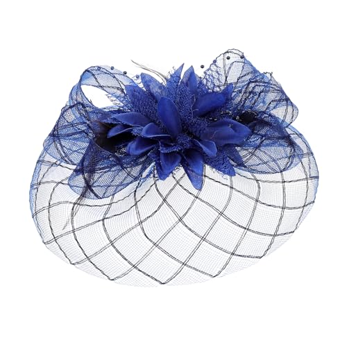 BESPORTBLE Fascinator Hut Für Damen Eleganter Haarschmuck Mit Netzdesign Für Tea Partys Hochzeiten Feiern Haaraccessoire von BESPORTBLE