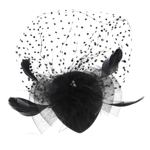 BESPORTBLE Fascinator Hut für Damen Haarschmuck für Hochzeiten Teepartys Leicht Langlebig Verschiedene Anlässe mit Einzigartigem Design Schickem Look von BESPORTBLE