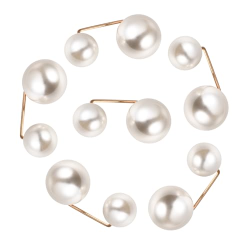 BESPORTBLE Faux Pearl Modebrosche Für Frauen Sicherheitsnadeln Für Schals Kragen Röcke Und Kleider Elegante Knöpfe Zur Verschönerung Und Fixierung Von Outfits von BESPORTBLE