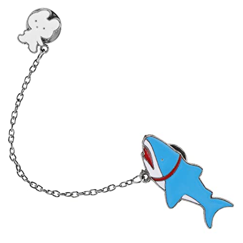 BESPORTBLE Shark Brooch Für Damen Cartoon-lapel-pin Legierung Modischer Broschen-anstecker Zur Dekoration Von Kleidung Schals Und Accessoires von BESPORTBLE