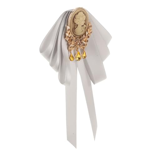 BESPORTBLE Kragenkrawatte Für Damen Broschennadel Mit Strass Kleiderabzeichen Anstecknadel Für Kleidung Hutbrosche Dekorative Brosche Für Anzüge von BESPORTBLE