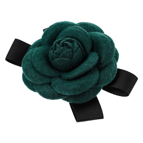 BESPORTBLE Floral Brosche Schleife Anstecknadel Grüne Corsage für Hochzeit Party und Festliche Kleidung Langlebiges Material Klassisches Design für Brautmutter und Gäste von BESPORTBLE